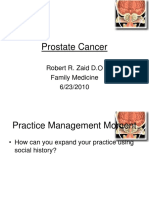 Prostate Cancer: Robert R. Zaid D.O Family Medicine 6/23/2010