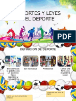 Deportes y Leyes Del Deporte