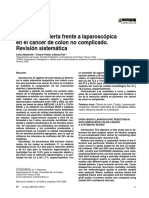 11 2005 a Resección Abierta Frente a Laparoscópica - REFERENCIA YM