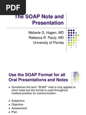 Soap Note Handout 06