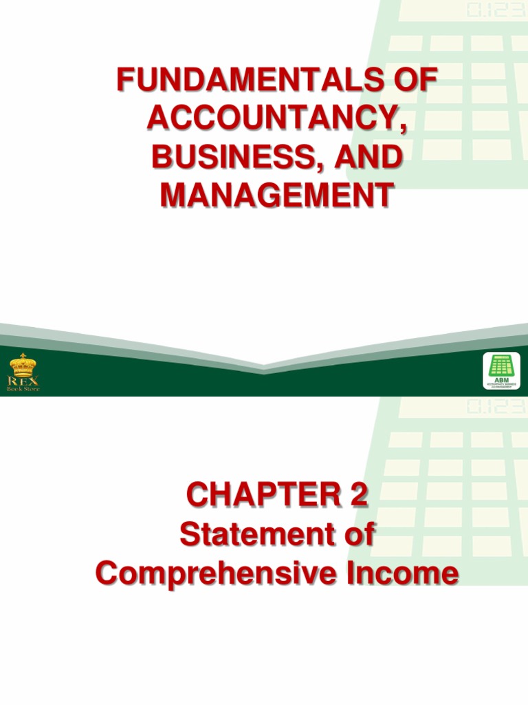2 Statement of Comprehensive Income | Download Free PDF | Expense | Revenue