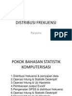 Distribusi Frekuensi