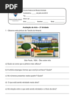 Atividade de Artes Tarsila Do Amaral 3º Ano | PDF