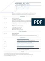 CV Emmanuel Solom 2019