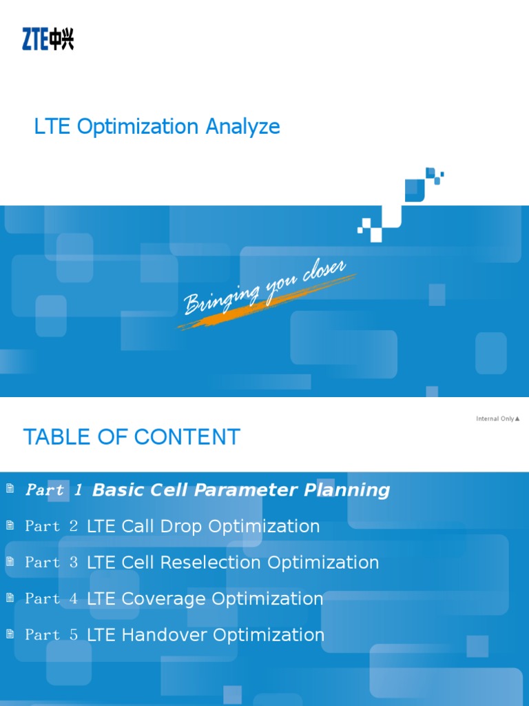 LTE Access Optimization Strategies | PDF | Antenna (Radio ...