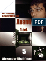 Opening According to Anand Vol5