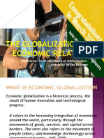 1 The Globalization of Economic Relations
