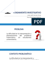 Pensamiento Investigativo Expocision Final