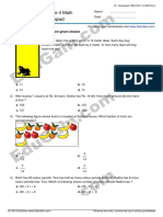 IMO Math Olympiad Sample Practice Paper For Class 4 by EduGain PDF