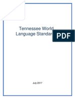 2019-2020 updated world language standards