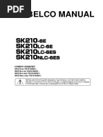 Kobelco New Manual Sk210