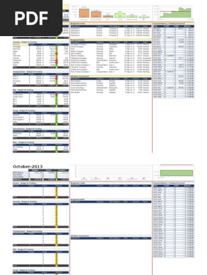 Monthly Personal Budget