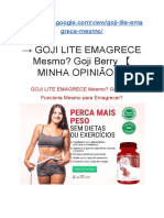 GOJI LITE EMAGRECE Mesmo? Goji Berry EMAGRECEDOR 2019 Bula e Onde Comprar