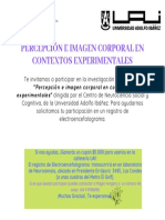 Invitación a la Investigación Percepción e Imagen Corporal en Contextos Experimentales de Investigación (CSCN)-1