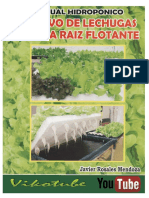 Manual Del Curso Hidroponia Sistema de Raiz Flotante (a)(l)