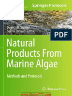 Natural Products Form Marine Algae (STENGEL CONNAN) (Humana Press 2015) 455s