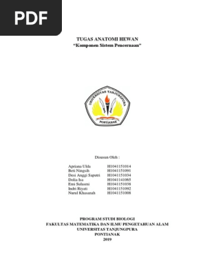 Anatomi Hewan 2 Pdf