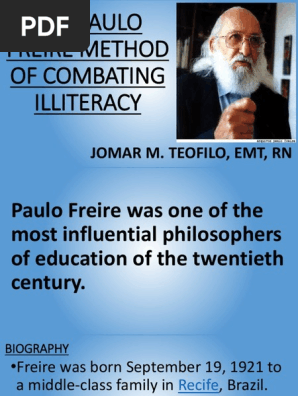 Paulo Friere Behavior Modification Cognition