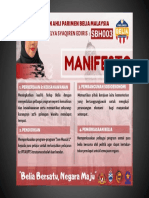 Manifesto Nur Elya Syaqiren Idiris - CALON SBH003