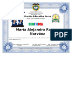 Diploma Preescolar