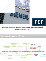 Siemens: Building A Structure To Drive Performance and Responsibility - Case