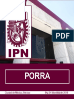 Porra Del Instituto Politécnico Nacional.