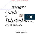 Vdocuments - MX - Pete Magadini Polyrhythms Vol 1 PDF