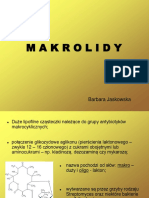Prezentacja Makrolidy