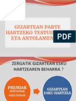 Gizartean Parte Hartzeko Testuinguru Eta Antolamendua