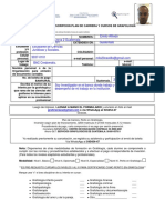 Inscripción de registro de protocolo 2019