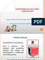 Bioseguridad LABORATORIO BIOQUIMICA