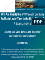 Why Are Residential Solar Prices in Germany So Much Lower