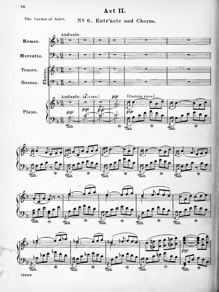 06 Ah Leve Toi Soleil Romeo Et Juliette Gounod Daniel Pdf