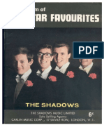 The Shadows Music Sheet The 6th Album of Guitar Favourites