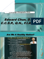 Edward Chun, D.C., C.C.S.P., Q.N., F.I.A.M.A.: Champaign Chiropractic Clinic