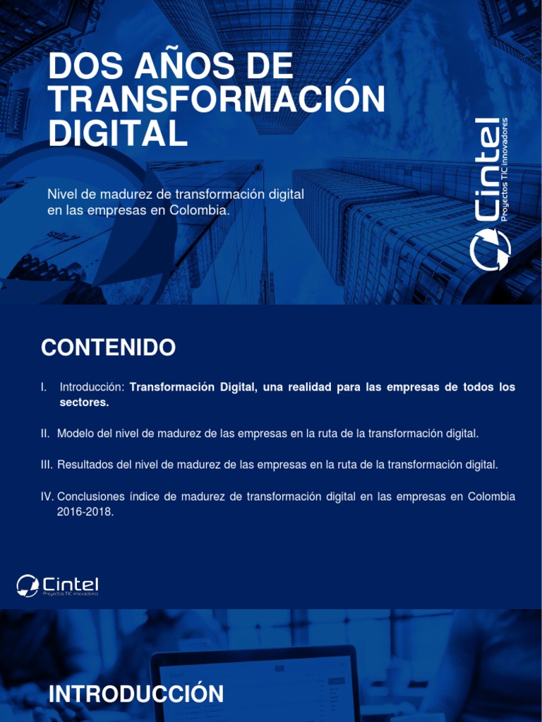 Madurez Digital en Empresas Colombianas | PDF | Modelo de negocio ...