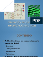 Operacion Circuitos Electronicos Digitales