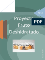 Proyecto - Frutos Deshidratados PDF