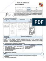 Sesión de Personal Social - Martes 13 de Agosto