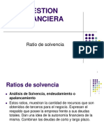 Ratio Solvencia