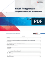 USER GUIDE E-Purchasing v.5 Pejabat Pengadaan