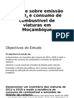 Análise CO2 Moçambique