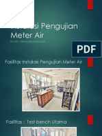 Presentasi - Instalasi Pengujian Meter Air