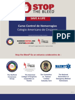 Stop the Bleed Presentation Ppt Spanish FR,