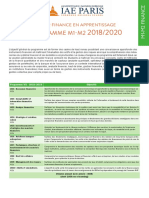 Programme m1-m2 2018-2020 Finance App