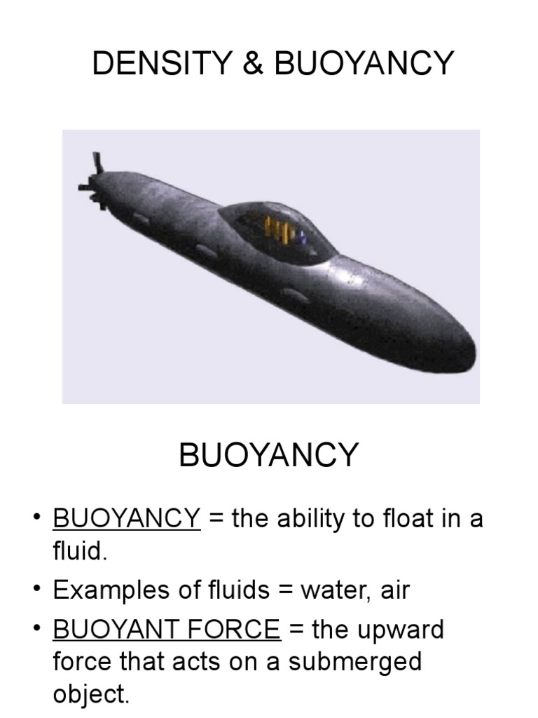Understanding Density and Buoyancy | PDF | Buoyancy | Density