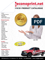Econoprint Catalogue 2019