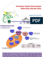 Juknis RPJM Desa Dan RKP Desa