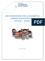 Guía de Orientaciones Aplicación Curriculo -CDI Marzo 2015 (2) - Copia