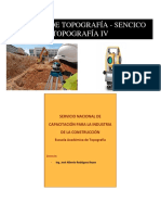 Levantamiento topográfico Conache